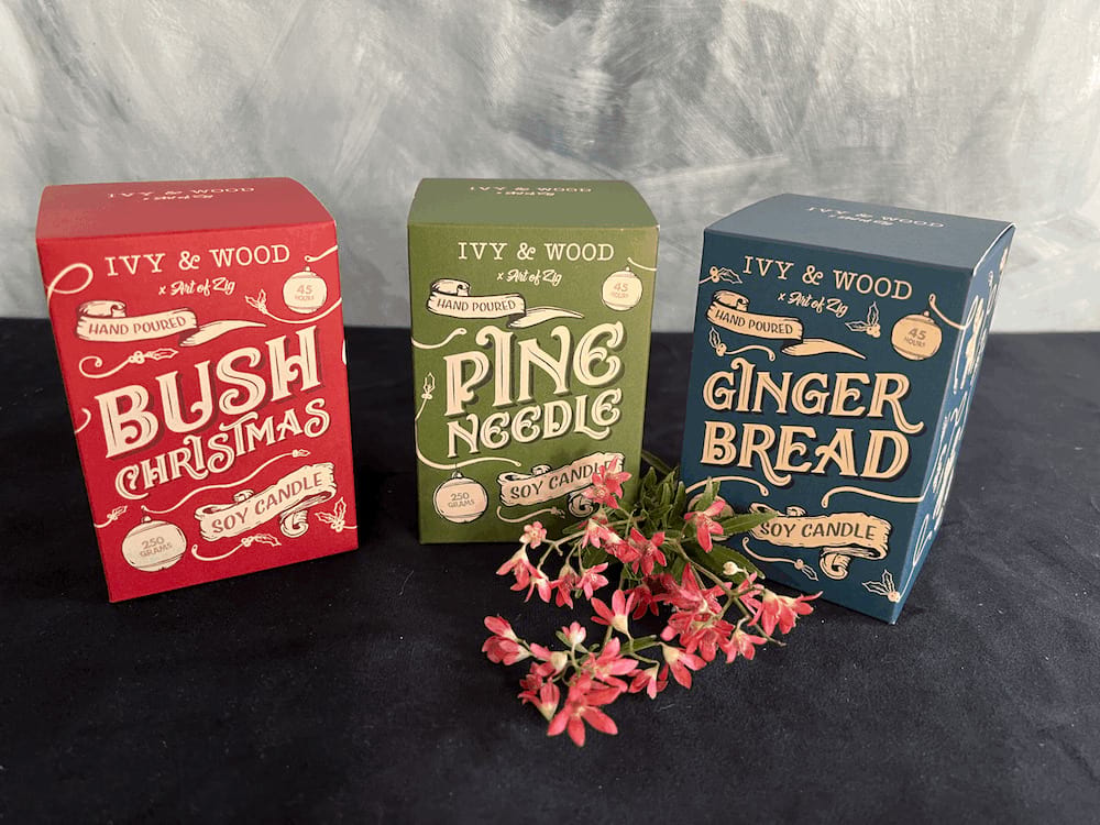 Ivy & Wood Christmas Candles (LIMITED EDITION)
